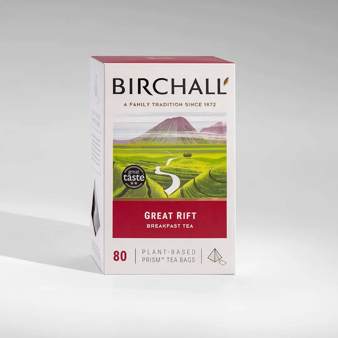 Birchall Great Rift Breakfast Blend Prism Tea Bags