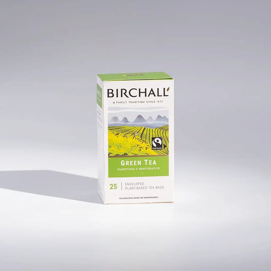 Birchall Green Tea Enveloped Tea Bags
