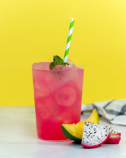 Simply Dragon Fruit and Mango Cooler