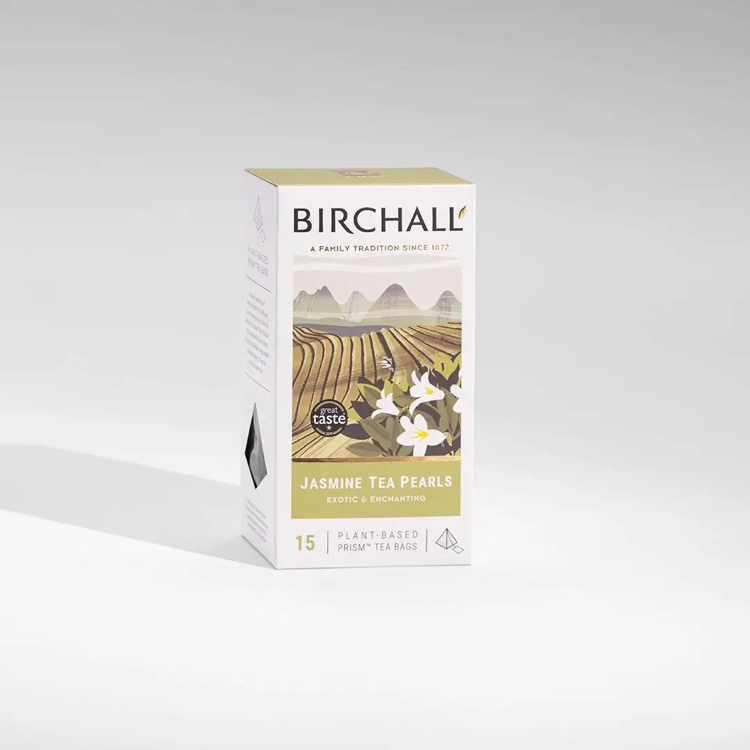 Birchall Jasmine Tea Pearls Prism Tea Bags