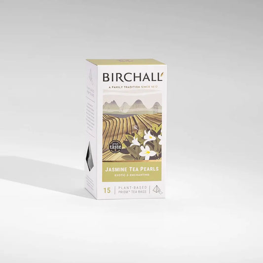 Birchall Jasmine Tea Pearls Prism Tea Bags