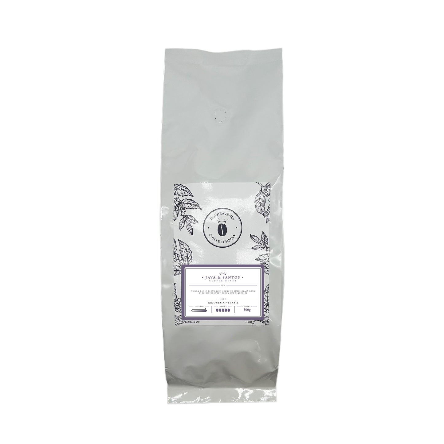 Heavenly Java and Santos Beans 6 x 1 Kg