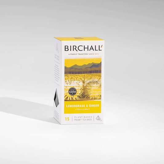 Birchall Lemongrass & Ginger Prism Tea Bags