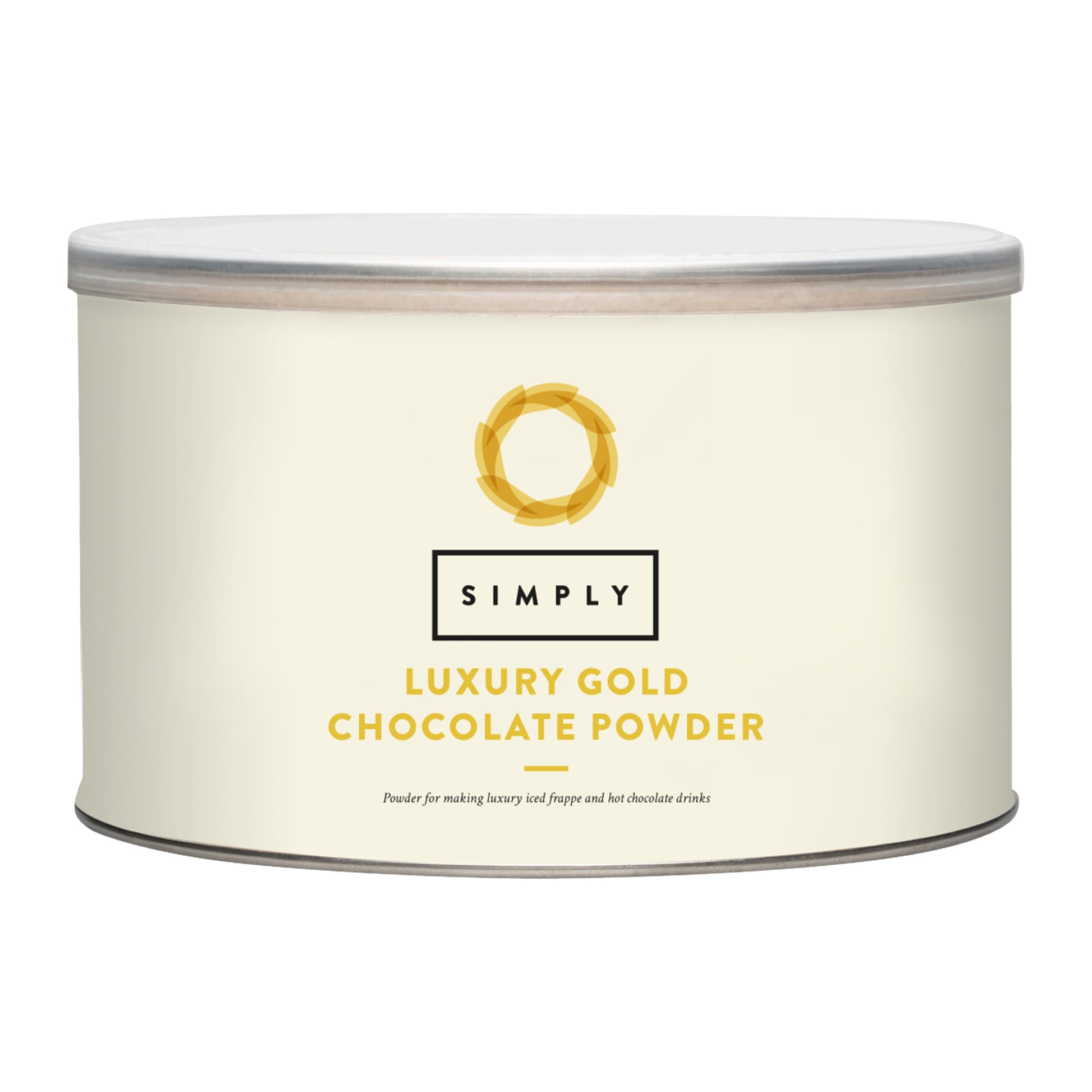 Simply Luxury Gold Chocolate Powder - The Heavenly Coffee Company