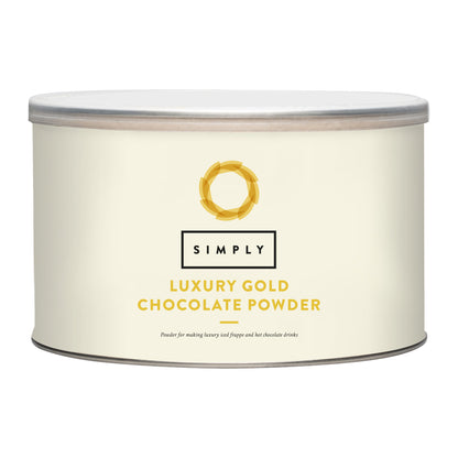Simply Luxury Gold Chocolate Powder - The Heavenly Coffee Company