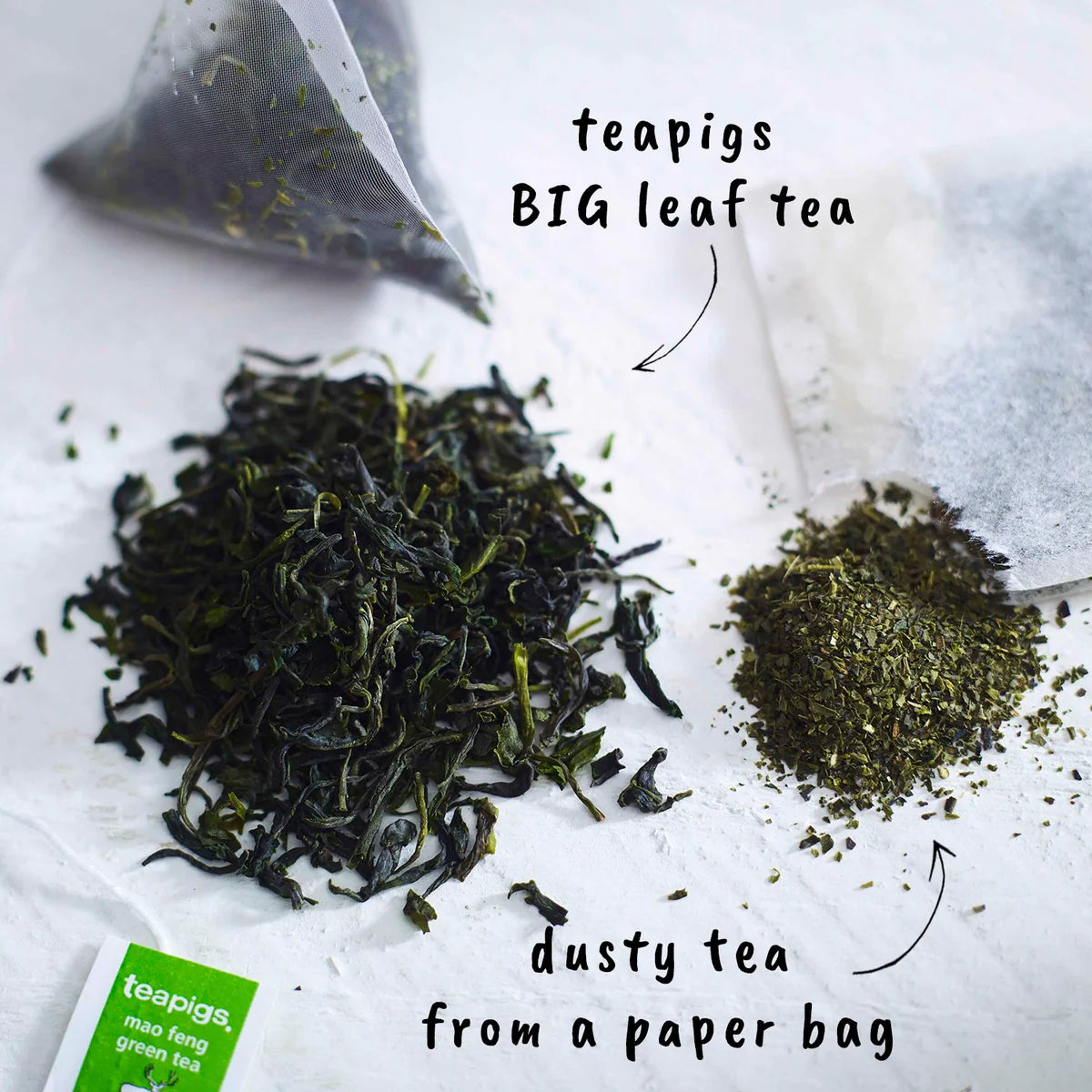 Teapigs Mao Feng Green Tea - The Heavenly Coffee Company