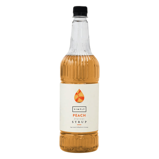 Simply Peach Syrup 1 Litre