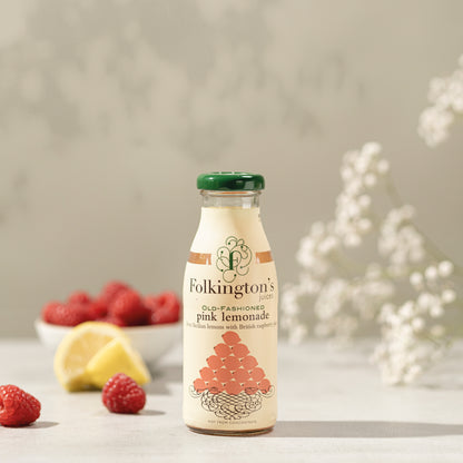 Folkingtons Pink Lemonade 12 x 250ml