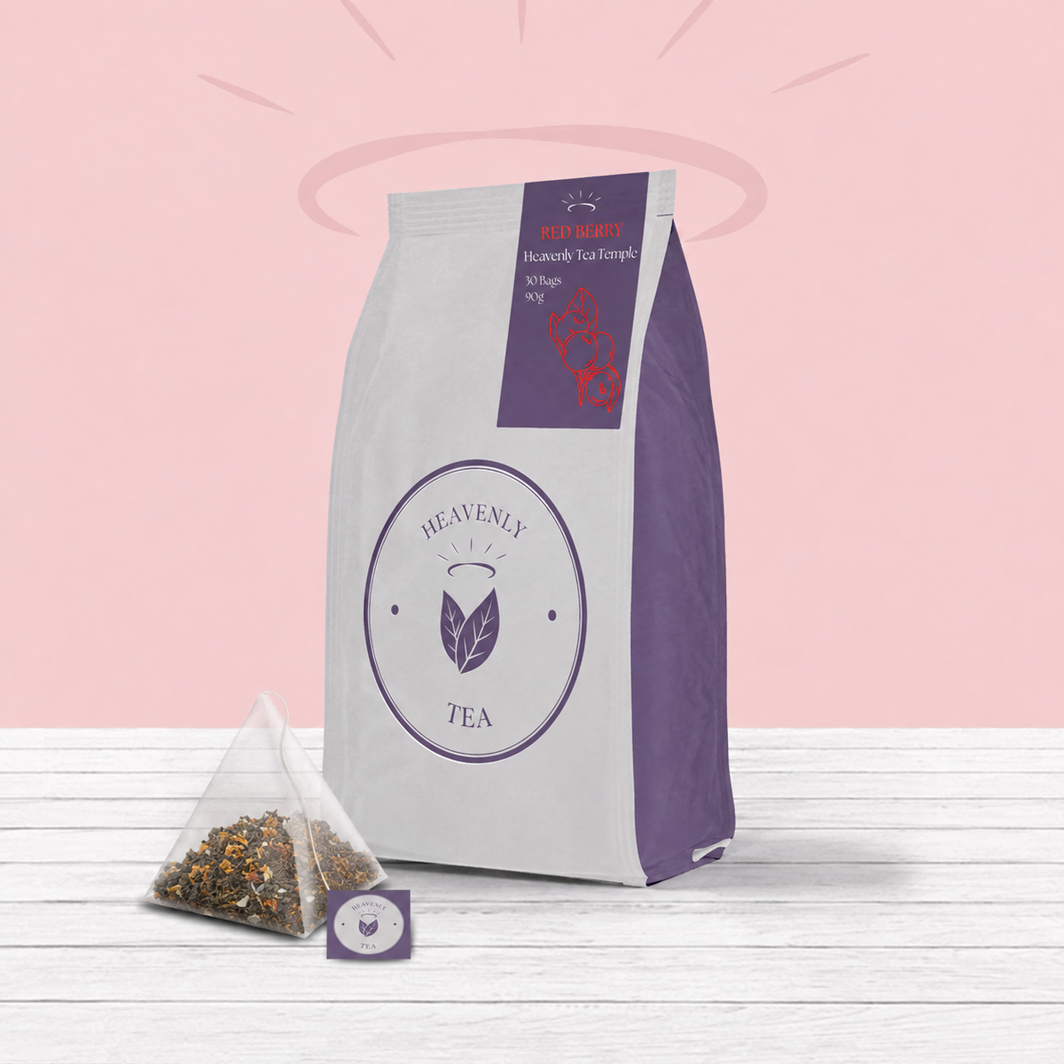 Heavenly Red Berry Tea Temples