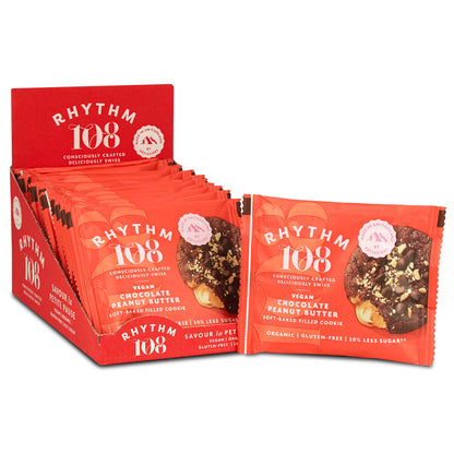 Rhythm 108 Chocolate Peanut Butter Cookie 12 x 50g