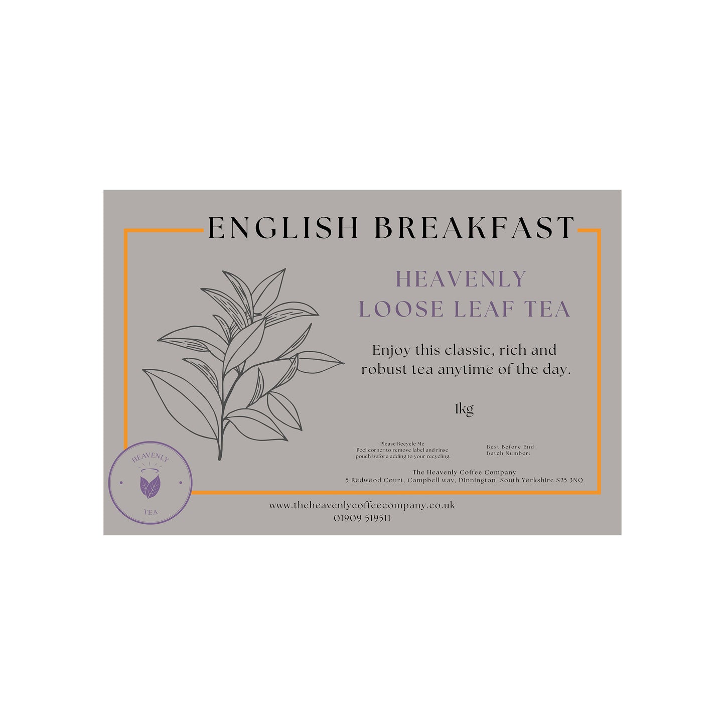 Heavenly English Breakfast Tea