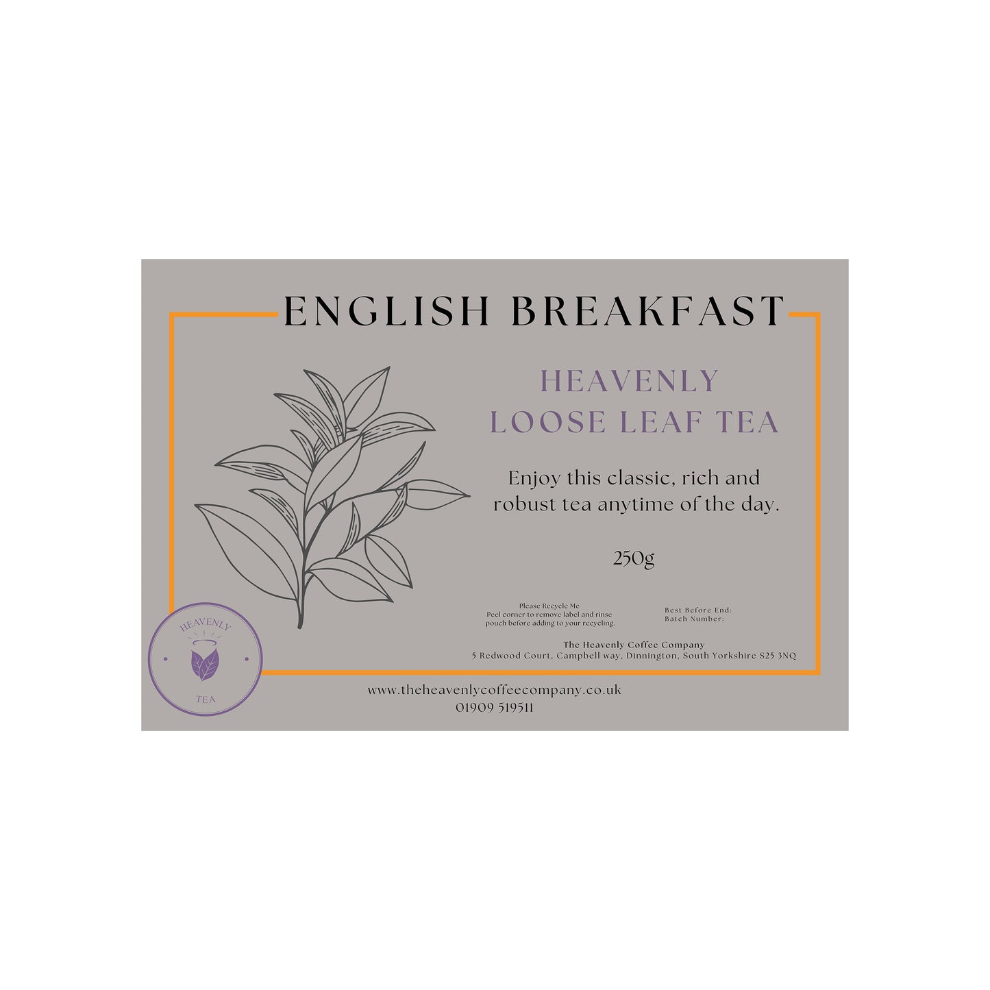 Heavenly English Breakfast Tea