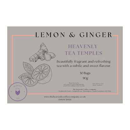 Heavenly Tea Temple - Lemon & Ginger x 30