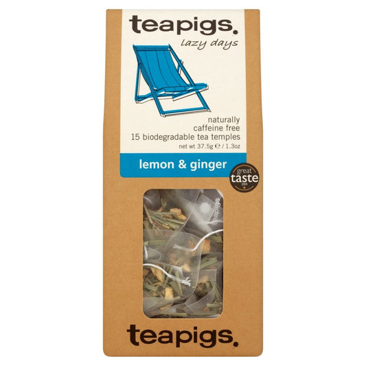 Teapigs Lemon and Ginger 6 x 15