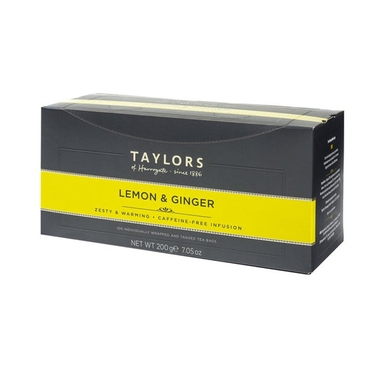 Taylors Lemon & Ginger Envelope & Tag x 100