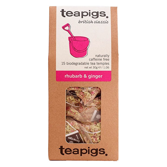 Teapigs Rhubarb and Ginger 6 x 15