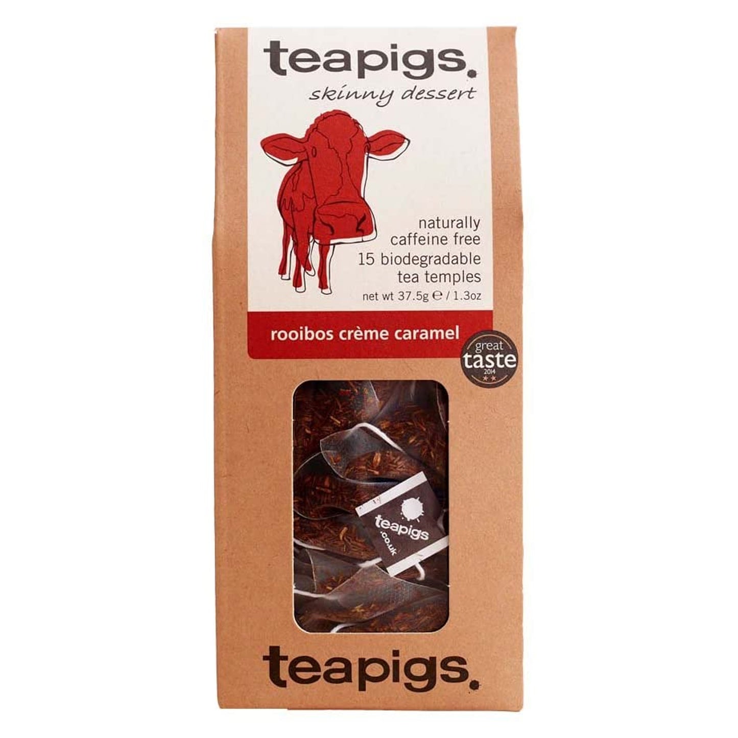 Teapigs Rooibos and Creme Caramel 6 x 15