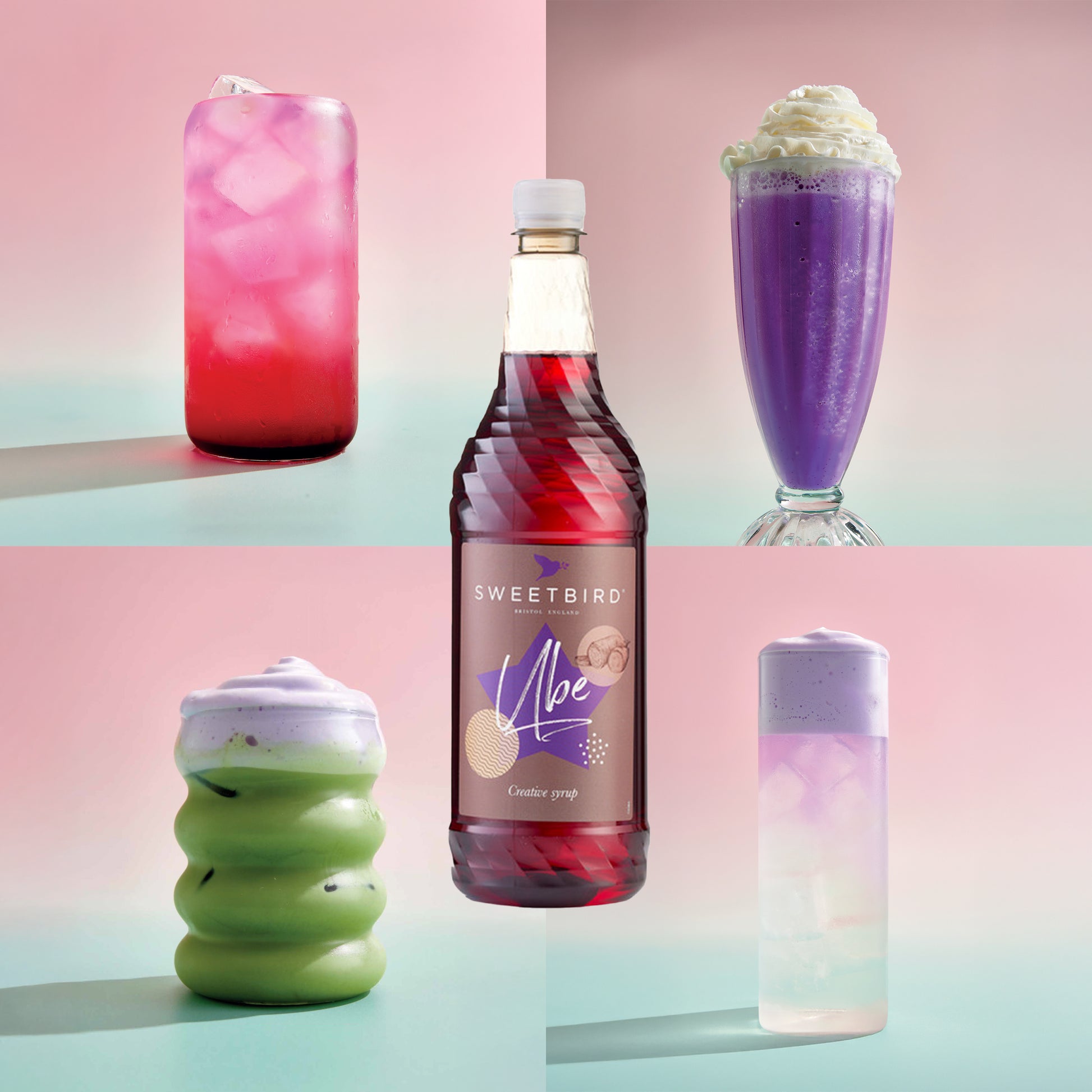 Sweetbird Ube Syrup 1 Litre - The Heavenly Coffee Company