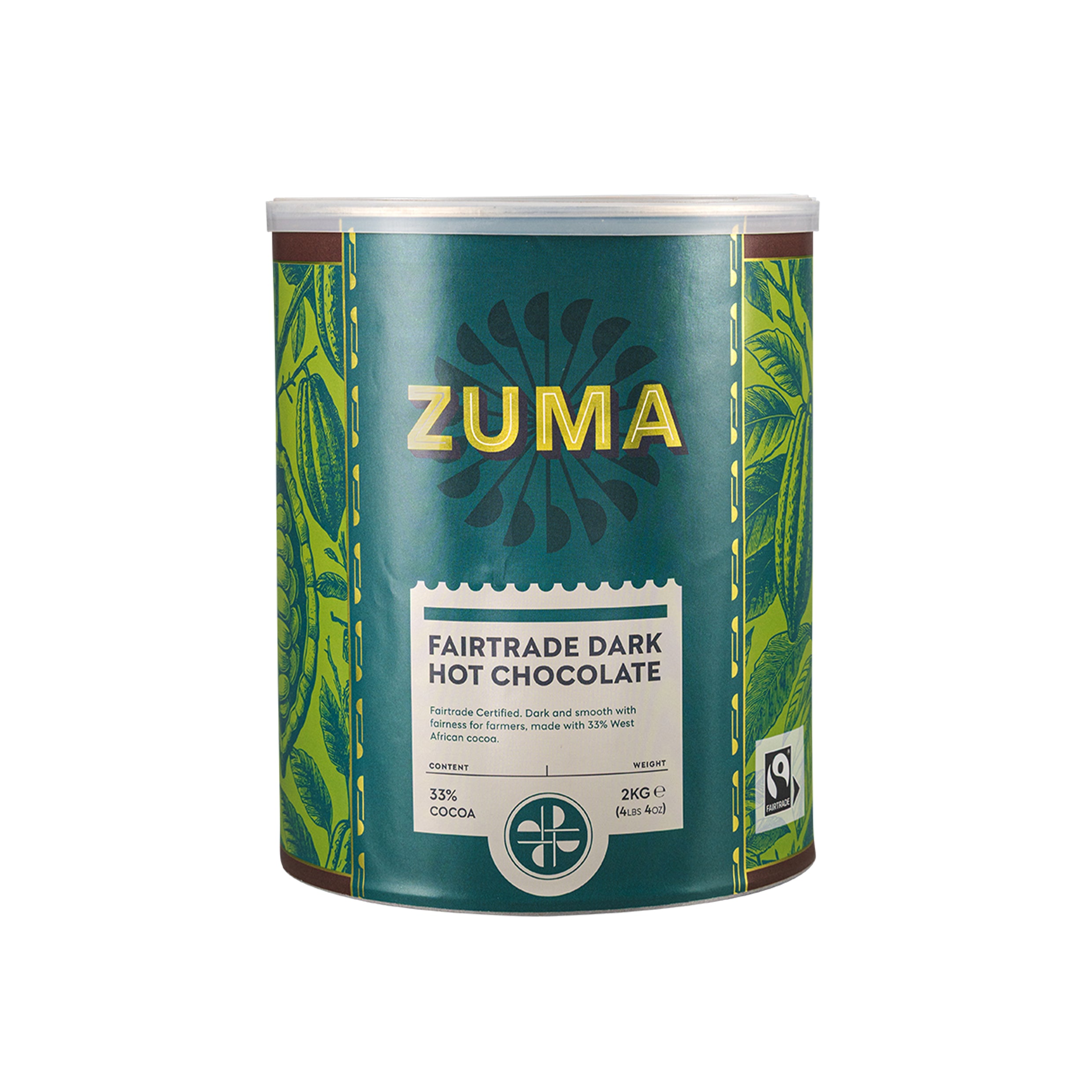 Zuma Fair Trade Dark Hot Chocolate – The Heavenly Coffee Company