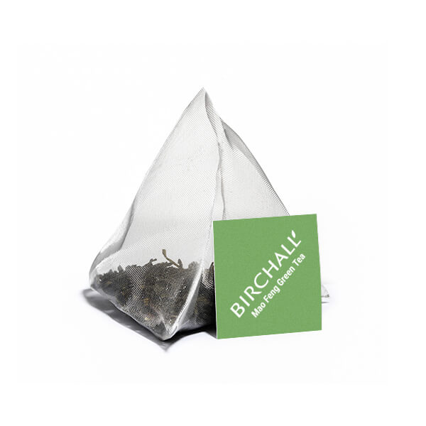 Birchall Mao Feng Green Tea Prism Tea Bags