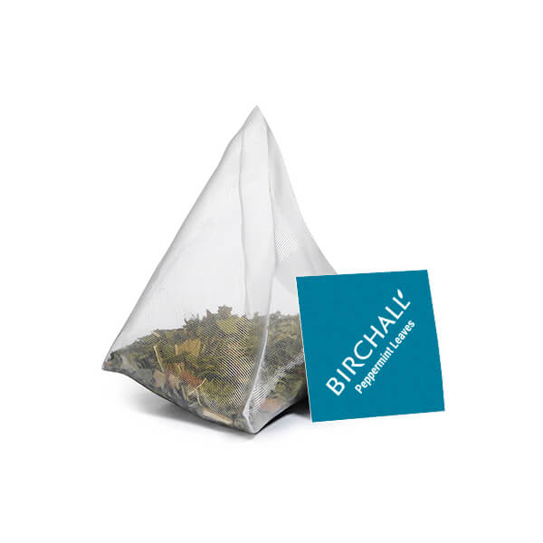 Birchall Peppermint Leaves Prism Tea Bags