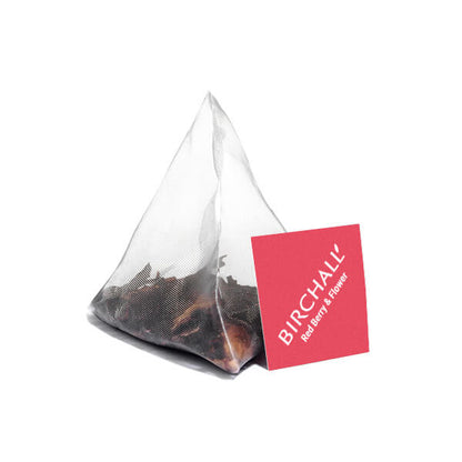 Birchall Red Berry & Flower Prism Tea Bags