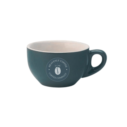 Heavenly Coffee Grey Genware 8oz Cappuccino Cup