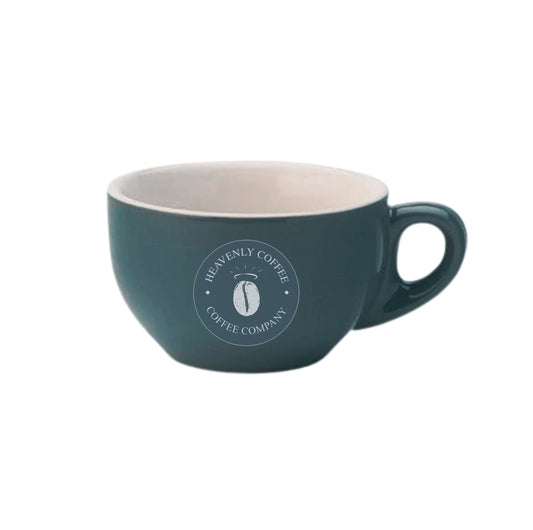 Heavenly Coffee Grey Genware 12oz Cappuccino Cup