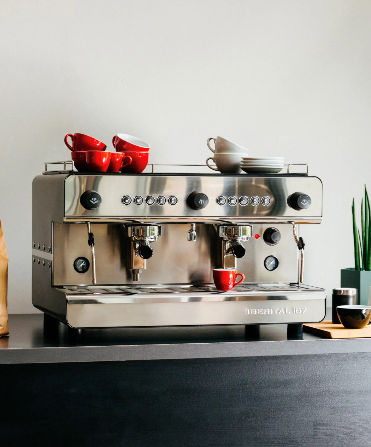 Iberital IB7 2 Group Espresso Machine - The Heavenly Coffee Company