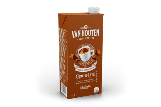 Van Houten Liquid Chocolate 6 x 1 Litre