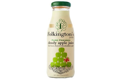 Folkingtons Apple Juice 12 x 250ml