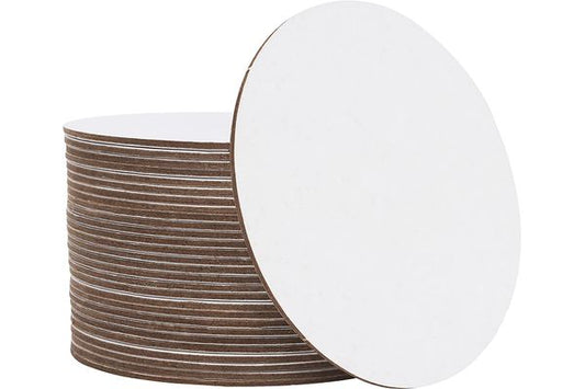 Plain White Coasters