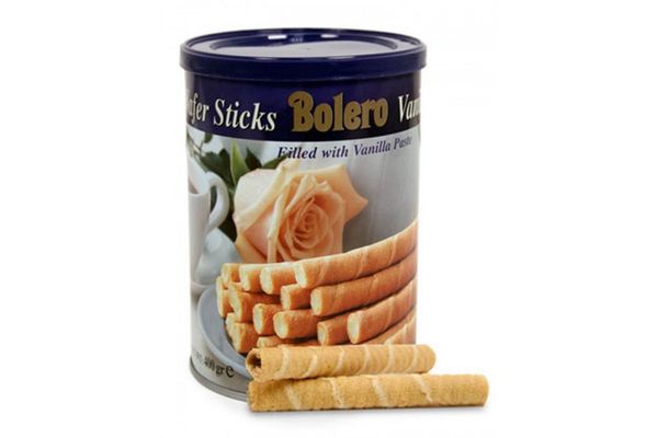 Bolero Wafer Stick Vanilla 6 x 50