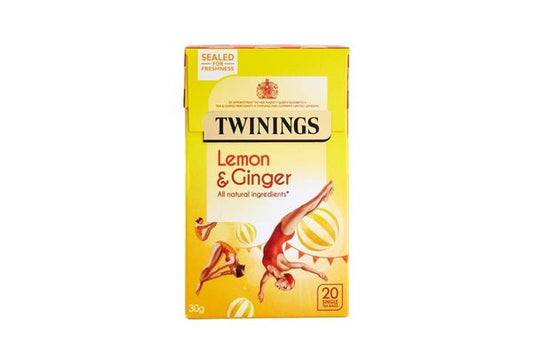 Twinings Lemon & Ginger Herbal Infusion Envelope x  20