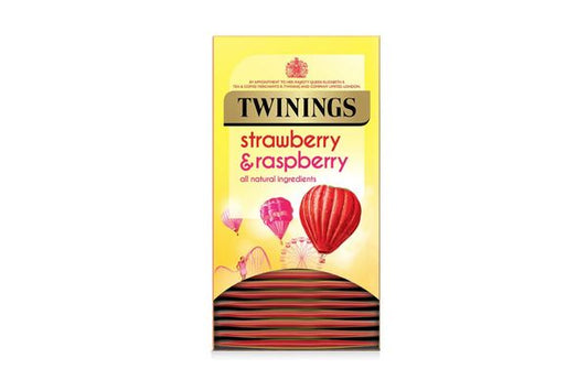 Twinings Strawberry & Raspberry Infusion Envelopes x 20