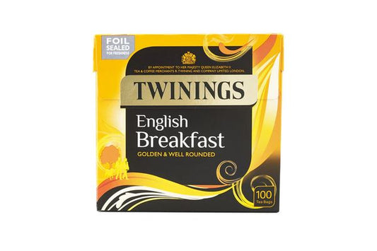 Twinings English Breakfast Tagged Tea Bags x 100